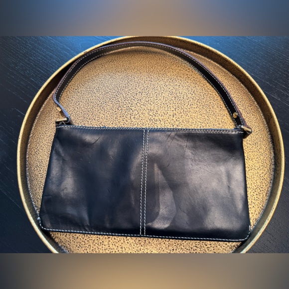 Kate Spade black leather slim shoulder bag - Picture 3 of 3
